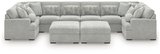 Cuddle Plush 10-Piece Sectional