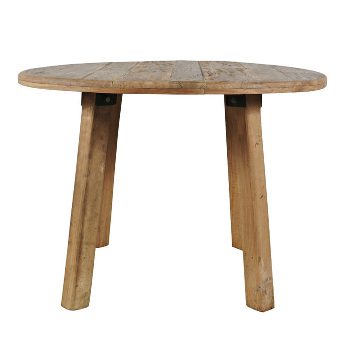 Reclamation Salvaged Wood Round Dining Table