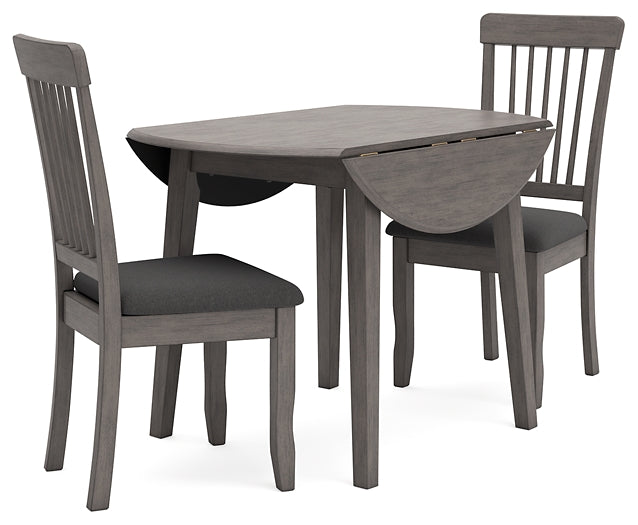 Shullden Dining Table and 2 Chairs