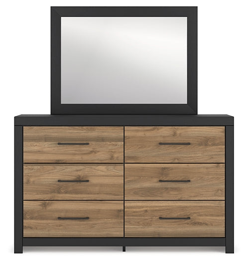 Vertani Dresser and Mirror