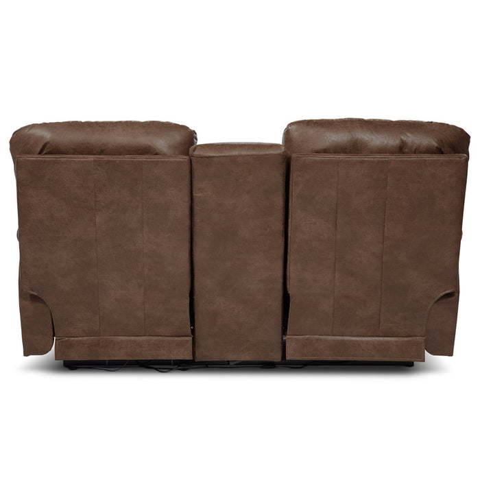 James Reclining Loveseat w/ Console