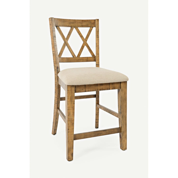 Telluride Double X-Back Counter Stool (2/CTN)