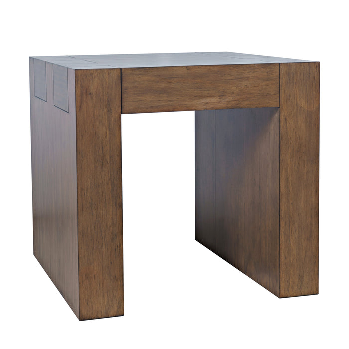 Taos Castered End Table