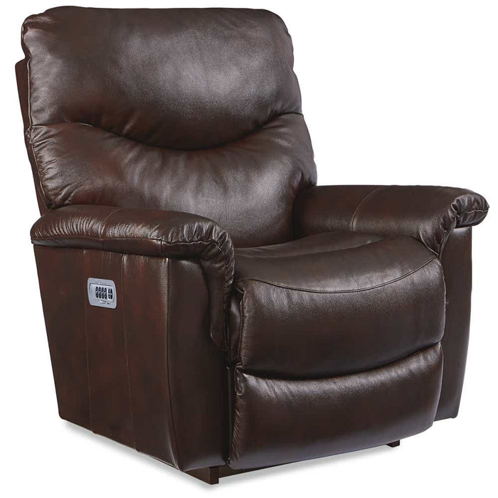 James Power Rocking Recliner w/ Headrest & Lumbar