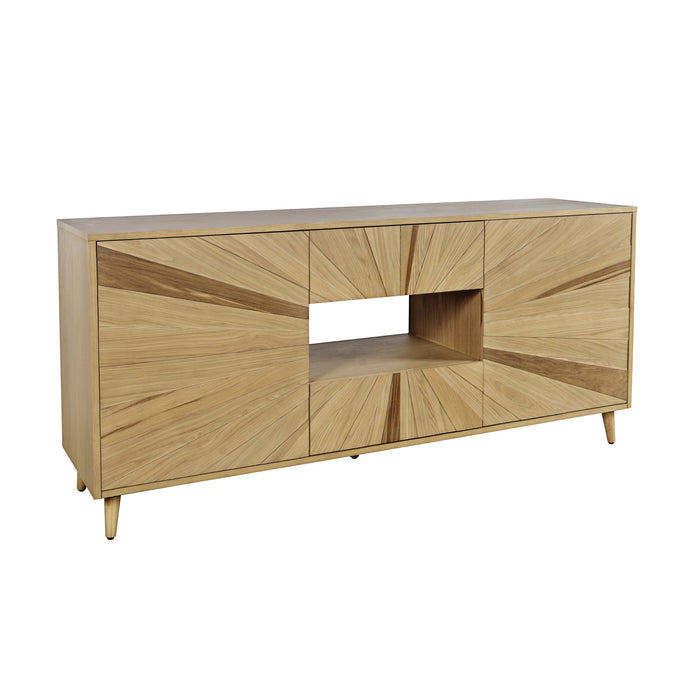 Reece Console Light Oak 70"