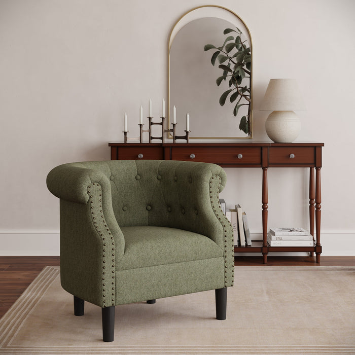 Lily Barrel Back Accent Chair