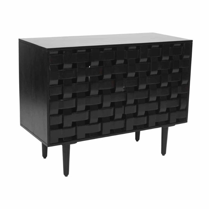 Trent Woven Front Accent Cabinet 42"