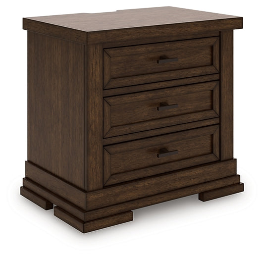 Taffenbrook Three Drawer Night Stand