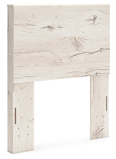 Lawroy Twin Panel Headboard with Mirrored Dresser