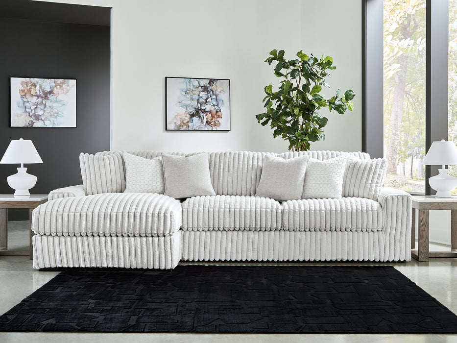 Stupendous 2-Piece Sectional with Chaise