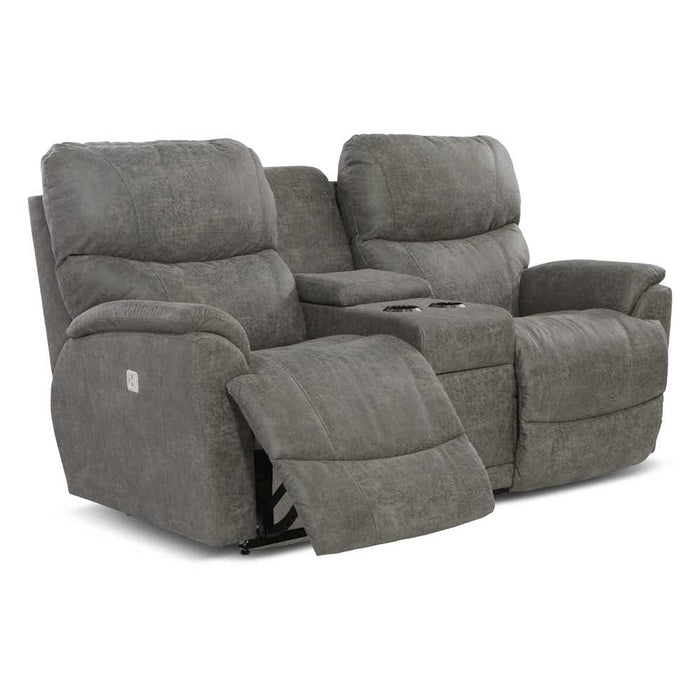 Trouper Power Reclining Loveseat w/ Headrest & Console