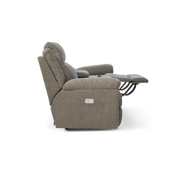 Joel Power Reclining Loveseat w/ Headrest & Console
