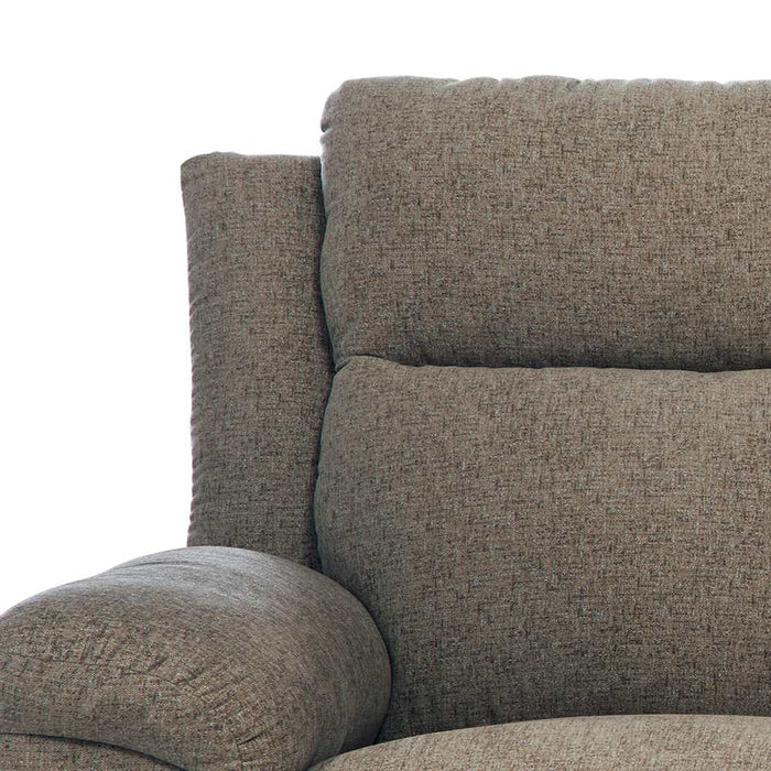 Joel Power Reclining Loveseat w/ Headrest, Lumbar & Console