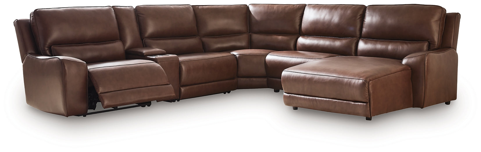 DeepWakes 6-Piece Power Reclining Sectional with Chaise