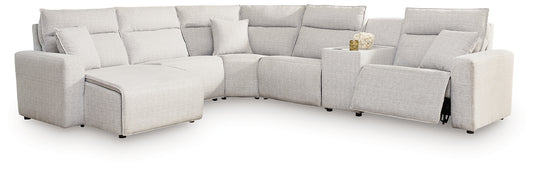 Modmax II 6-Piece Power Reclining Sectional with Chaise and Console