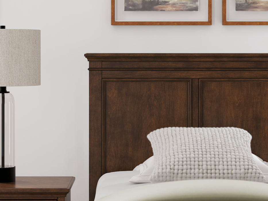 Danabrin Twin Panel Storage Bed, Dresser and Mirror