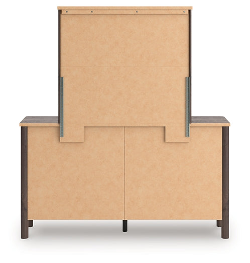 Pamytta Twin Panel Platform Bed, Dresser, Mirror and Nightstand