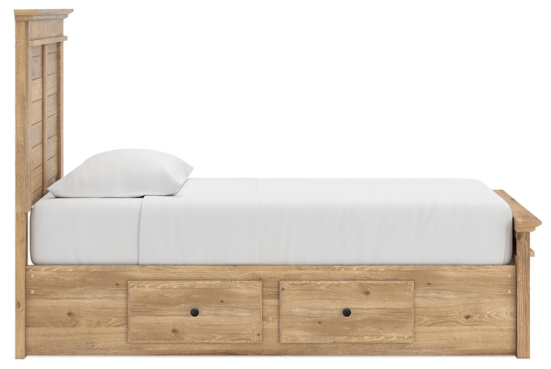 Makidern Twin Panel Storage Bed