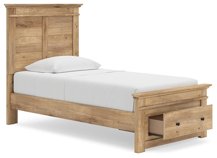 Makidern Twin Panel Storage Bed