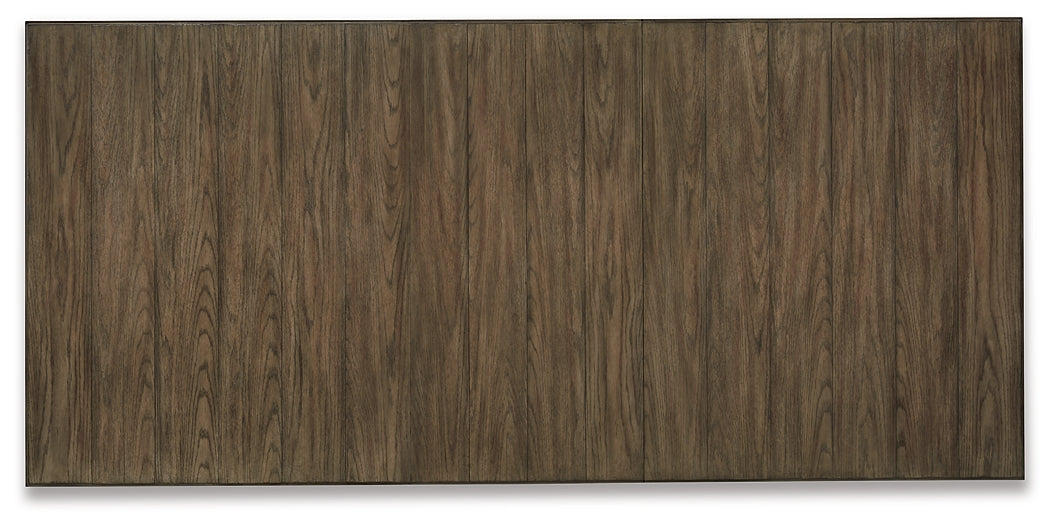 Bolanburg Dining Table and 4 Chairs and Bench with Storage