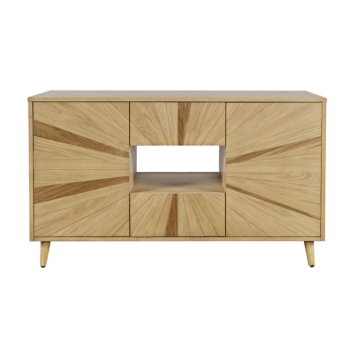 Reece Console Light Oak 50"