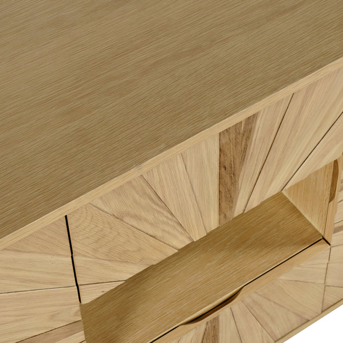 Reece Console Light Oak 50"