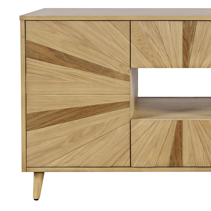 Reece Console Light Oak 50"