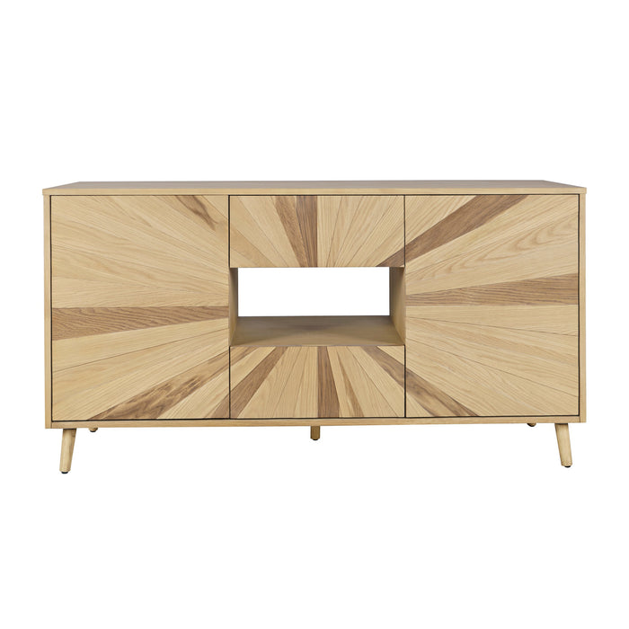 Reece Console Light Oak 50"