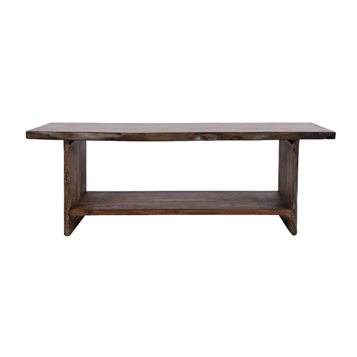 Cooper Live Edge Storage Bench