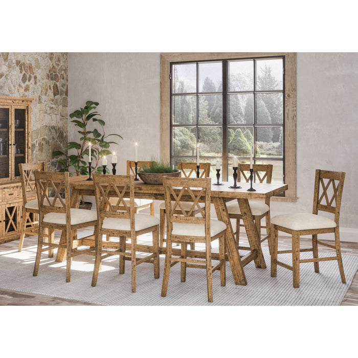 Telluride Double X-Back Counter Stool (2/CTN)
