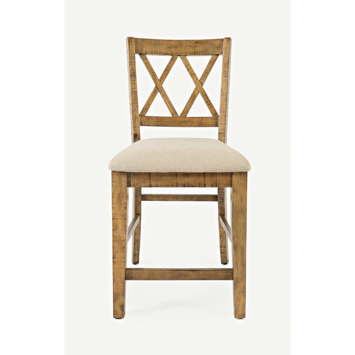 Telluride Double X-Back Counter Stool (2/CTN)