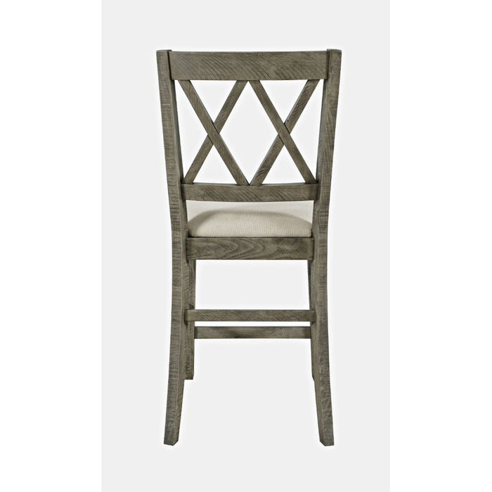 Telluride Double X-Back Counter Stool (2/CTN)