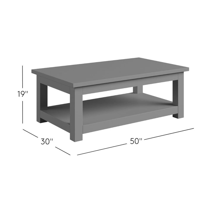 Reclamation Salvaged Wood Rectangle Coffee Table
