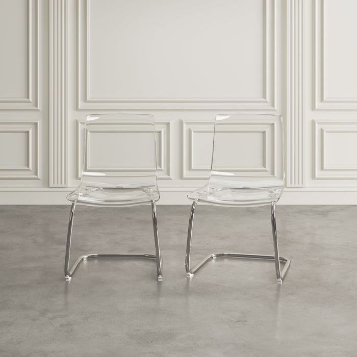 Clarity Transparent Dining Chair