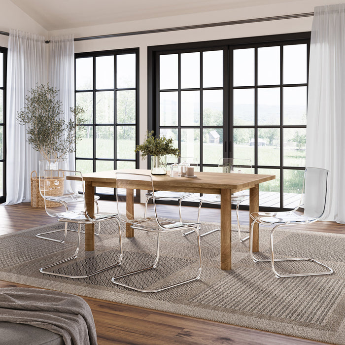Clarity Transparent Dining Chair