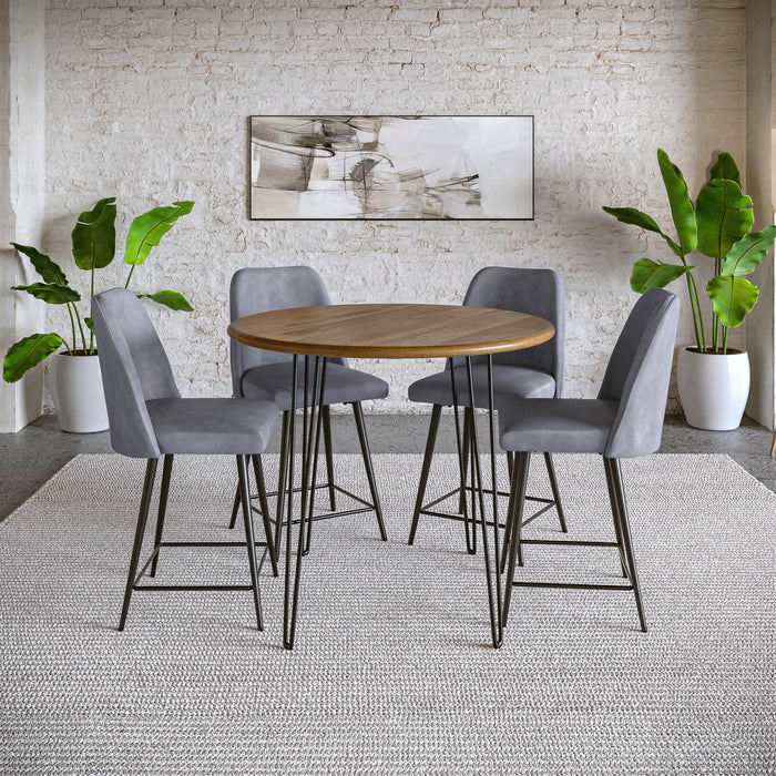 Maddox Upholstered Counter Stool (2/CTN)