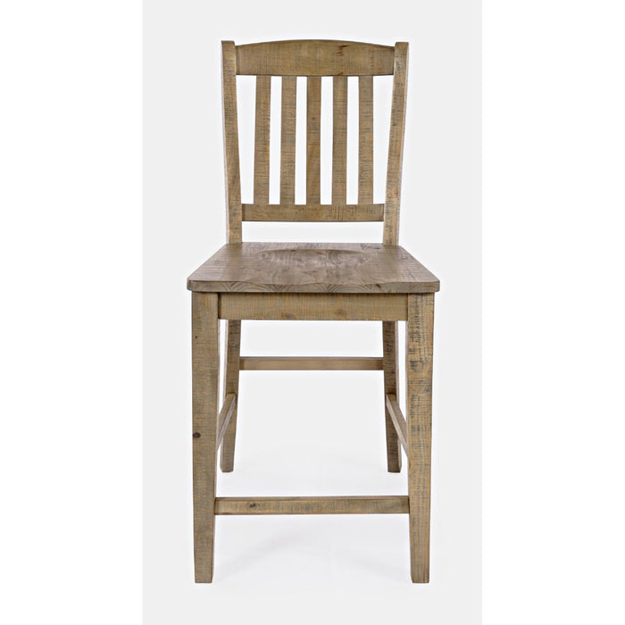 Carlyle Crossing Slatback Counter Stool (2/CTN)