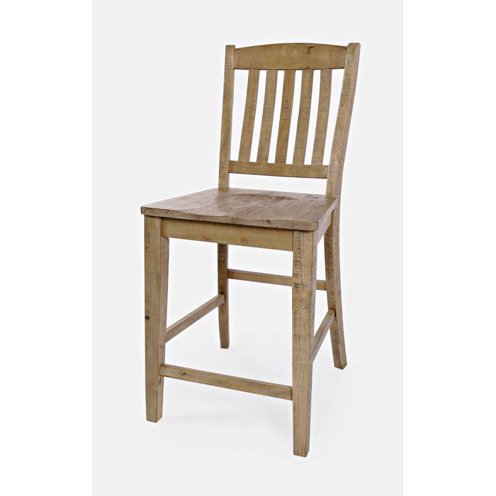 Carlyle Crossing Slatback Counter Stool (2/CTN)