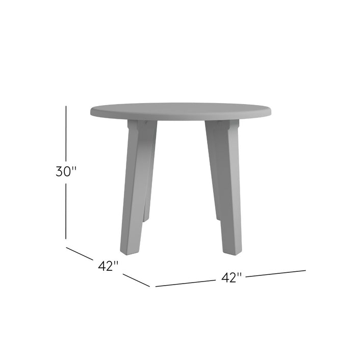 Reclamation Salvaged Wood Round Dining Table
