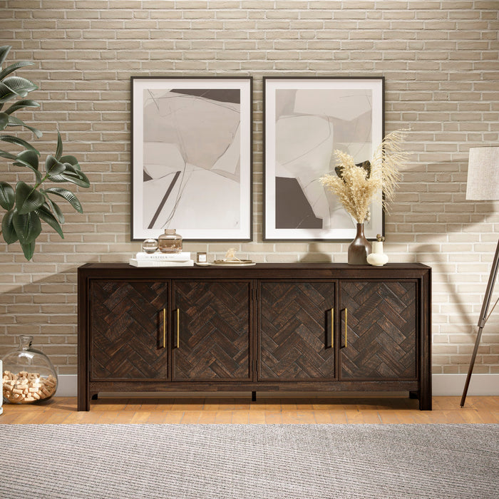 Gramercy 4 Door Accent Cabinet