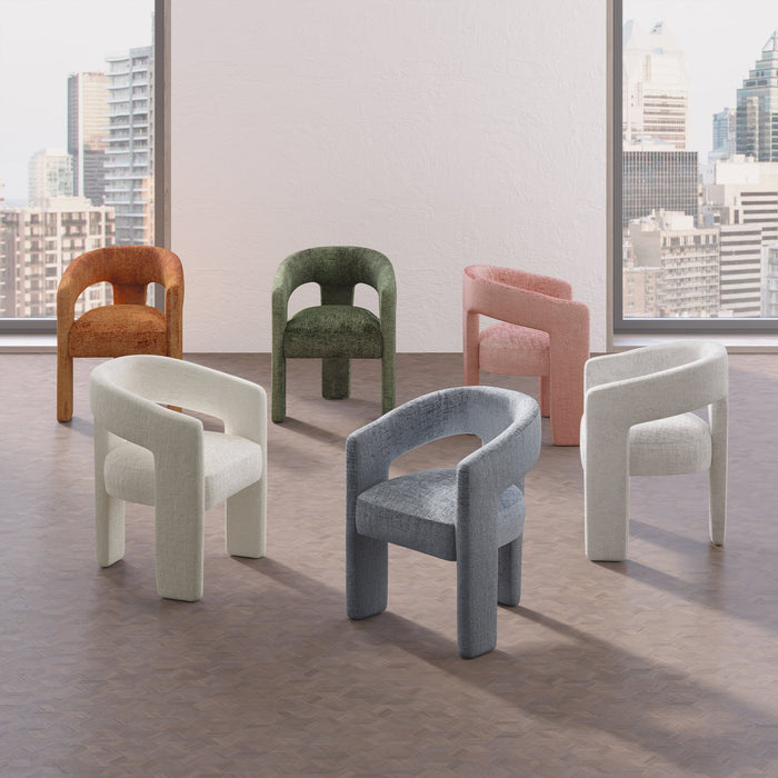 Gwen Open-Back Upholstered Chair