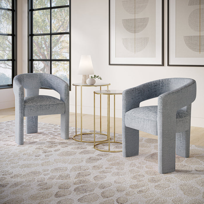Gwen Open-Back Upholstered Chair