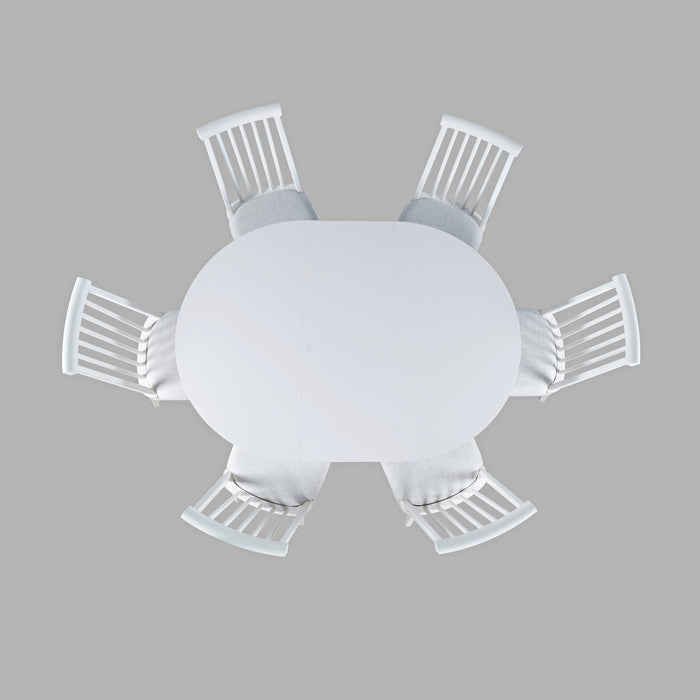 Westport 48" Round to Oval Table