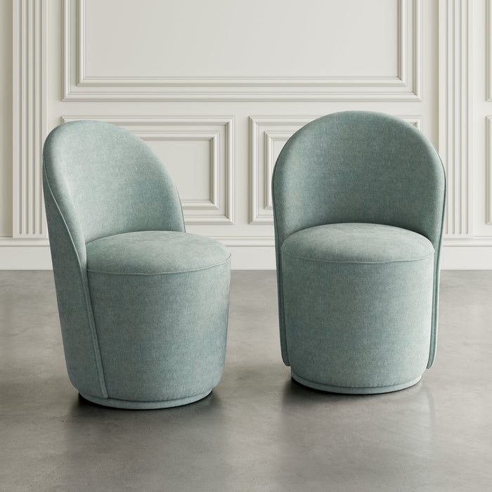 Landon Swivel Dining Chair (2/CTN)