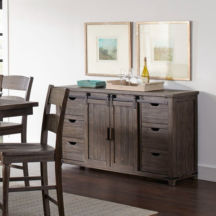 Madison County Barn Door Server