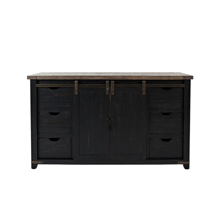 Madison County Barn Door Server