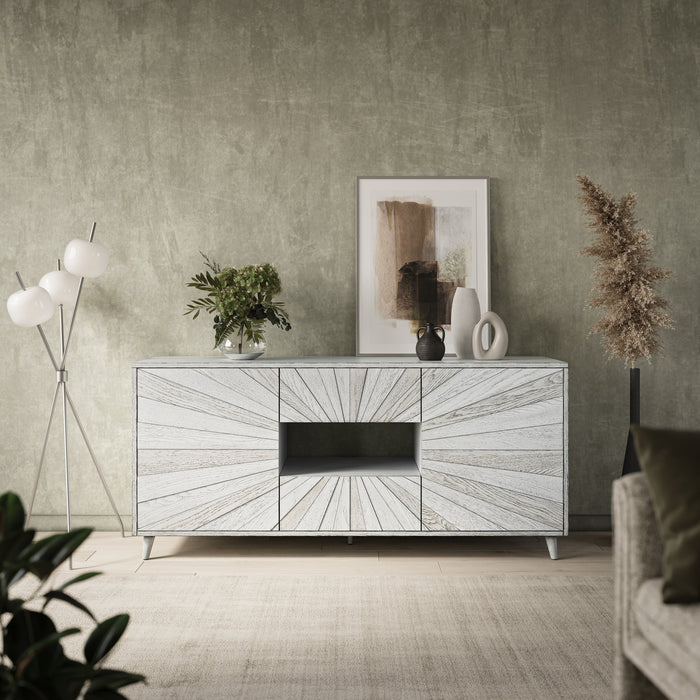 Reece Console Light Ash 70"
