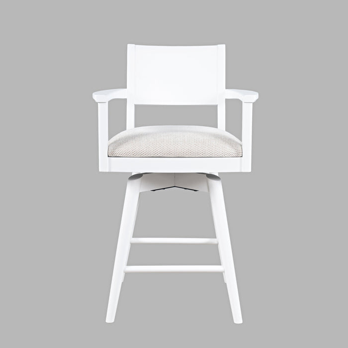 Axis Panel Back Swivel Counter Stool (2/CTN)