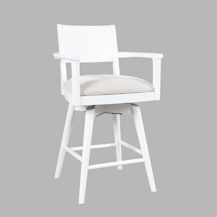 Axis Panel Back Swivel Counter Stool (2/CTN)