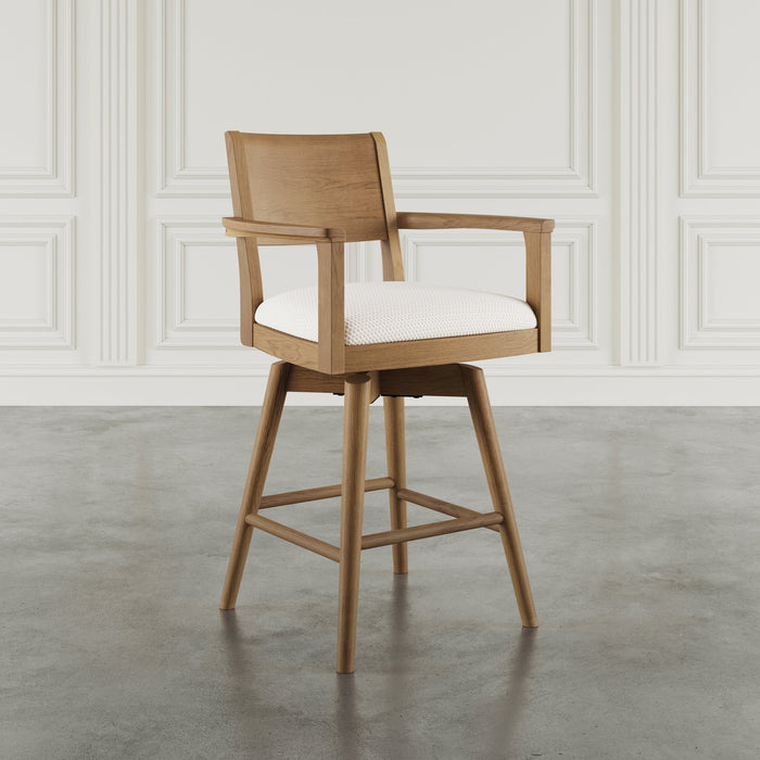 Axis Panel Back Swivel Counter Stool (2/CTN)